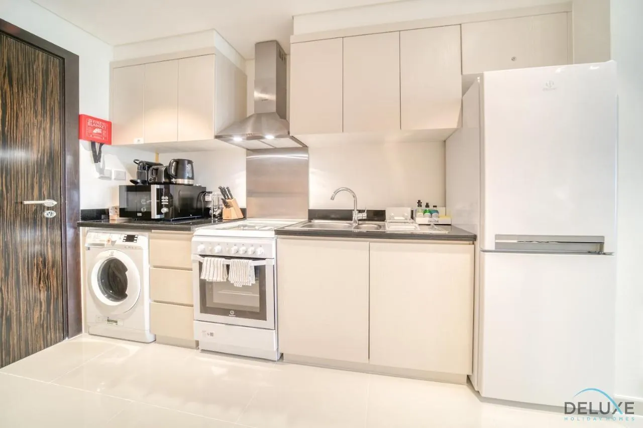 Appealing Studio At Carson C Damac Hills Dubailand By Deluxe Holiday Homes Apartment Dubai