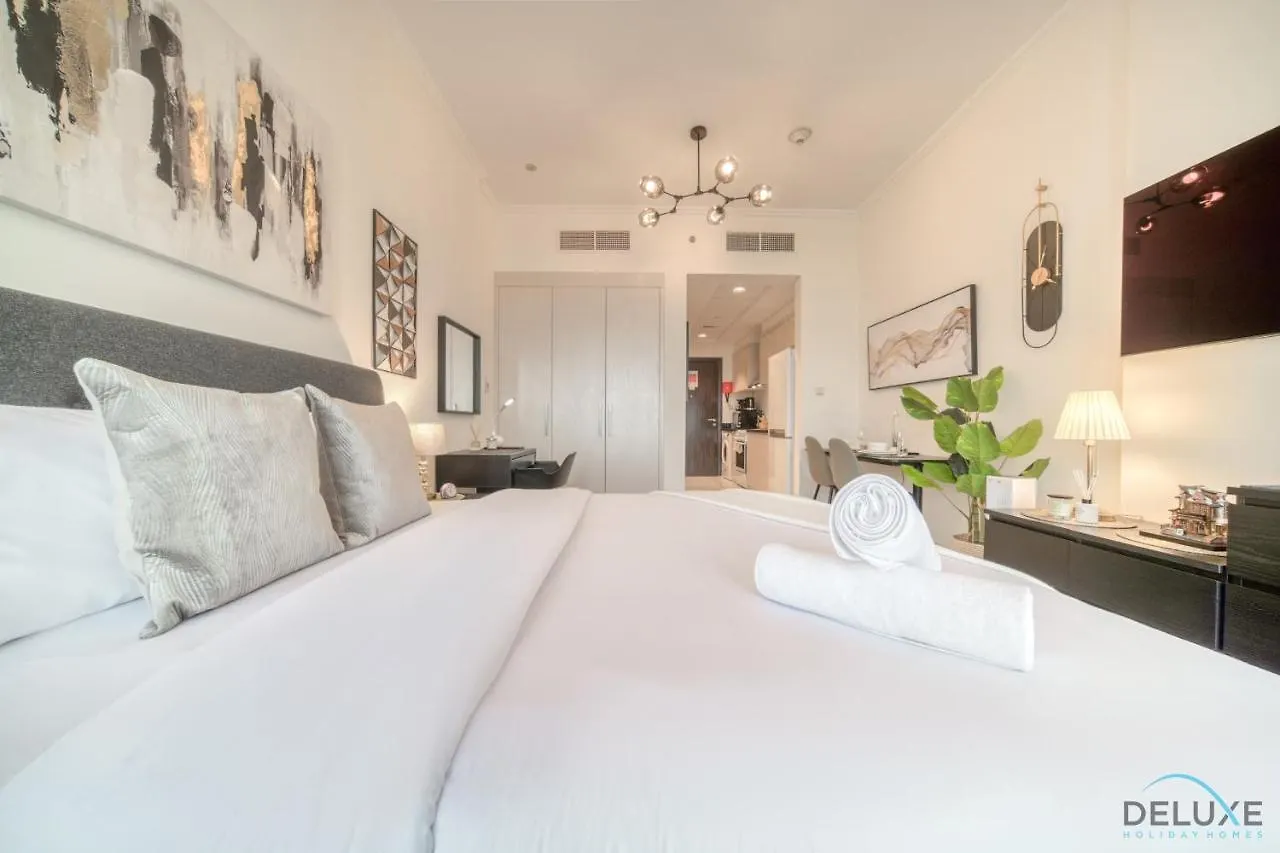 Appealing Studio At Carson C Damac Hills Dubailand By Deluxe Holiday Homes Apartment Dubai